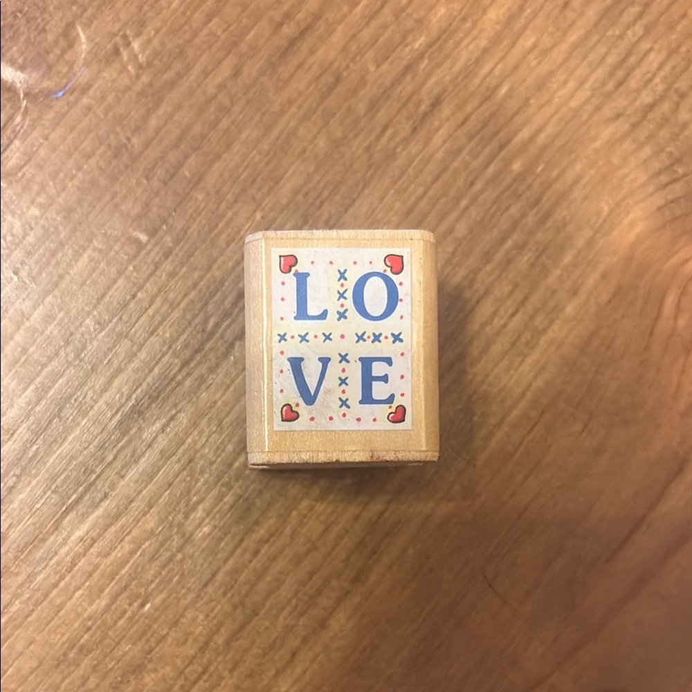 1996 Love Stamp with Heart Accents